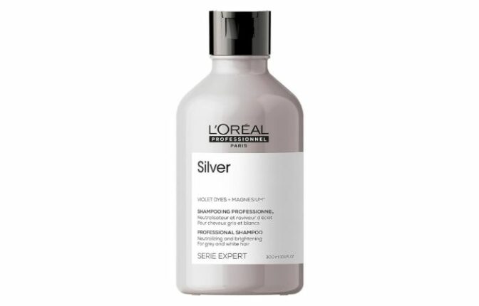 shampoing déjaunisseur - L’Oréal Professionnel Serie Expert Silver Shampooing déjaunissant (300 mL)