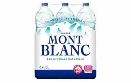  - Mont Blanc – Eau minérale plate naturelle
