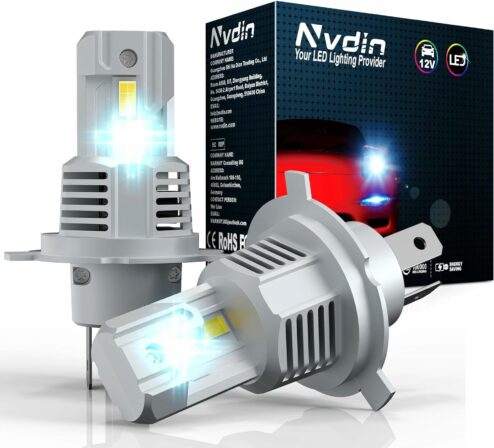ampoule H4 LED - Nvdin H4 HB2 9003