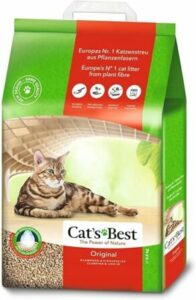  - Cat’s Best – Litière végétale agglomérante (20 L / 8,6 kg)