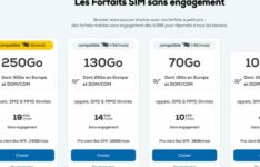 La Poste Mobile – Forfait SIM 70 Go sans engagement