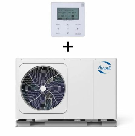 pompe à chaleur air eau - Airwell Wellea 4 kW Monophasée