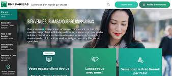 banque professionnelle - BNP Paribas Esprit Libre Pro