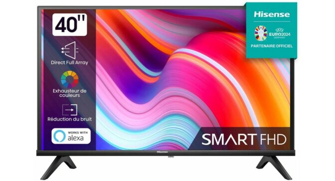 smart TV - Hisense 40A49K