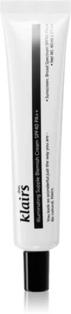crème hydratante teintée - Klairs Illuminating Supple Blemish SPF 40