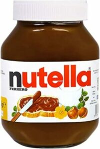  - Nutella Ferrero – Pâte à tartiner aux noisettes
