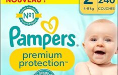 Pampers Premium Protection Taille 2 (240 couches)
