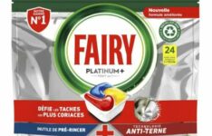 produit lave-vaisselle - Fairy Platinium+ Tout en 1 (24 capsules)