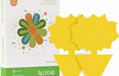 ALLRoad – Collants jaunes pour attrape-moustiques (18 pièces)
