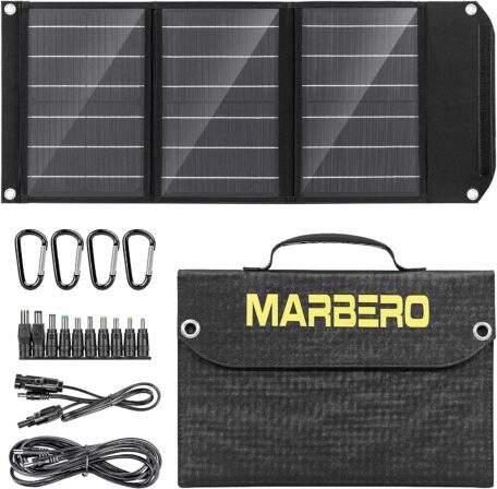Marbero – Panneau solaire portable 30 W