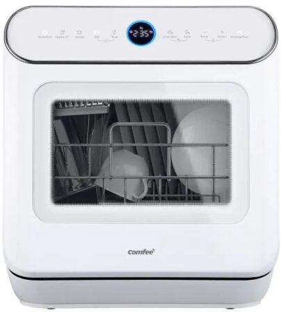 mini lave-vaisselle - Comfee KWH-TD305-W-FR