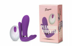 gode télécommandé - Teazers Vibro Purple Pleaser