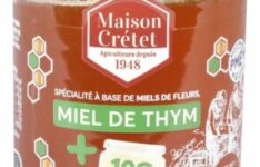 Miel de thym et gelée royale Maison Crétet (250 g)