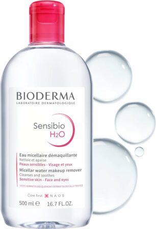 lotion contre l'acné - Bioderma Sensibio H2O (500 mL)