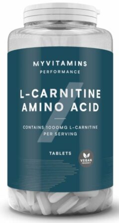 L-carnitine - Myprotein Myvitamins – 180 comprimés
