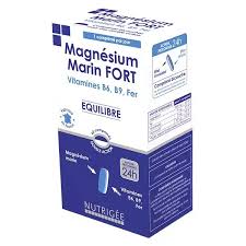 magnésium marin - Magnésium marin fort Nutrigée (60 comprimés)
