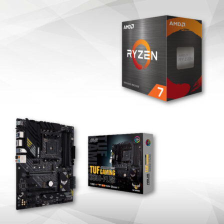 kit d'évolution PC - Asus B550-Plus Tuf Gaming + AMD Ryzen 7 5800X