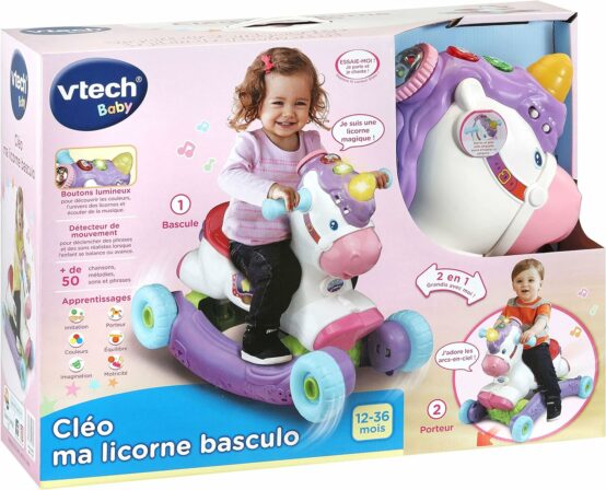 jouet d'éveil bébé - VTech Cléo Ma Licorne