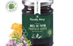 Miel de thym avec de la propolis verte Famille Mary (200 g) 