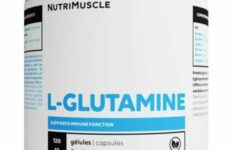 L-glutamine - Nutrimuscle (120 gélules)