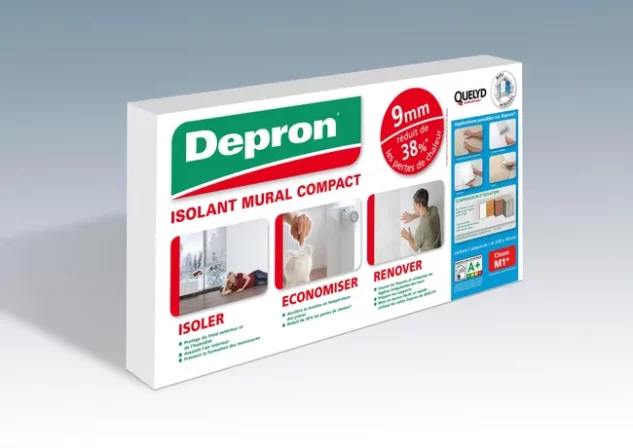 isolant thermique des murs par l'intérieur - Depron – Carton de 7 plaques
