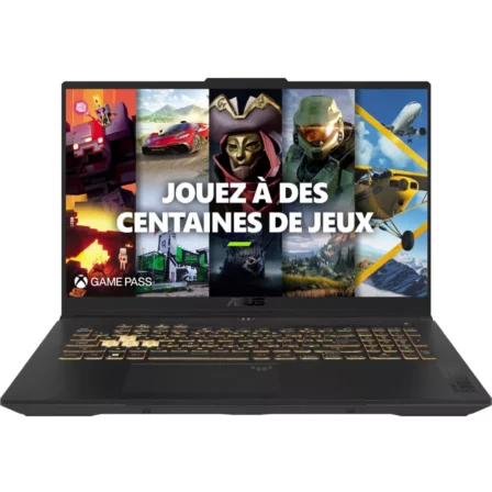 PC portable gamer à moins de 1000 euros - Azus TUF F17 TUF707ZC4-HX028W 