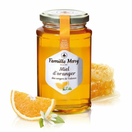 miel d'oranger - Famille Mary Vergers de Valence 360g