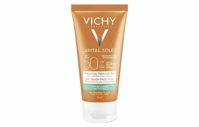 crème solaire visage - Vichy Capital Soleil SPF50