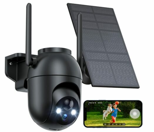 caméra de surveillance extérieure sans fil - Vimkim DM324