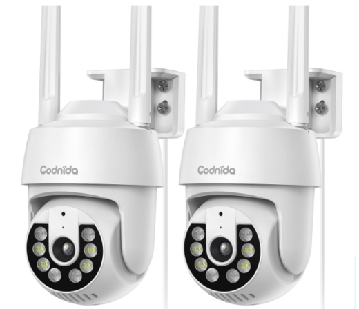 caméra de surveillance extérieure sans fil - Codnida Q30S