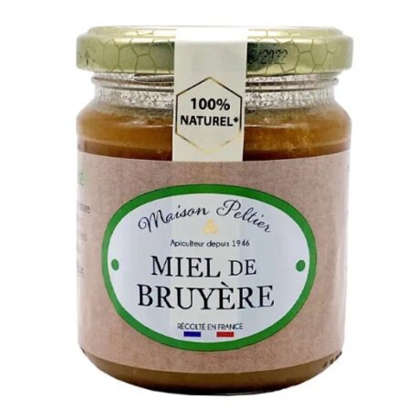 miel bio - Miel bio de bruyère Maison Peltier (250 g)