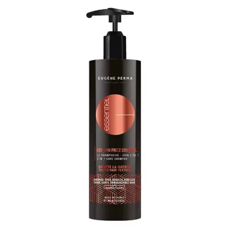 soin cheveux bouclés - Eugène Perma Essentiel Keratin Frizz