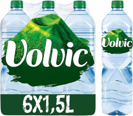 eau minérale en bouteille - Eau minérale naturelle Volvic