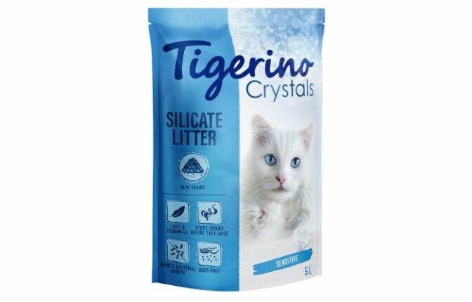 litière pour chat sans odeur - Tigerino Crystals Colourful Sensitive
