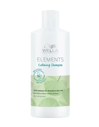 shampoing pour cheveux secs - Wella Calming Elements (500 mL)