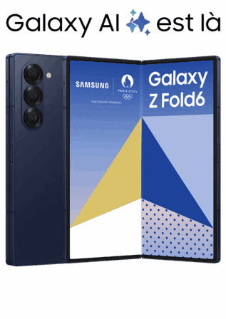 téléphone portable pliable - Samsung Galaxy Z Fold6