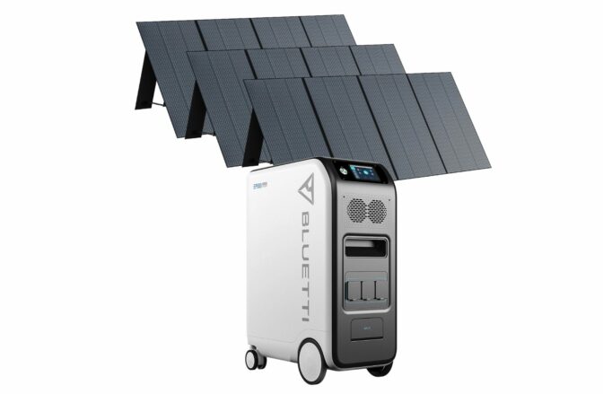 kit solaire d'autoconsommation - Bluetti EP500 + 3 x PV350