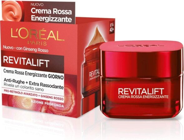 crème au rétinol - L’Oréal Paris Revitalift avec ginseng rouge