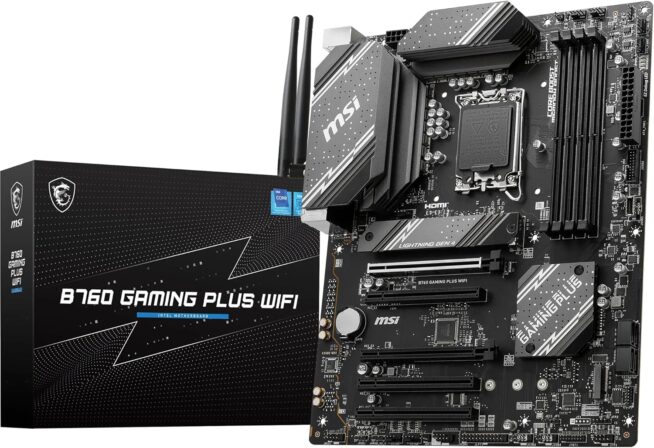 MSI B760 Gaming Plus WiFi 2 carte mère LGA 1700 - MSI B760 Gaming Plus WiFi