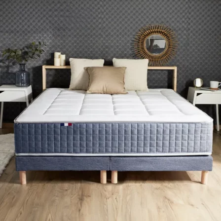 IDLiterie King Style 160x200 + Couette + Oreillers 4 ensemble matelas et sommier - IDLiterie King Style 160×200 + Couette + Oreillers
