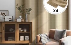 isolant phonique - Neu.Holz Vang – Lot de 4 panneaux 120 x 60 cm