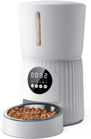 Faroro PF21 4L 4 distributeur automatique de croquettes pour chat - Faroro PF21 4L
