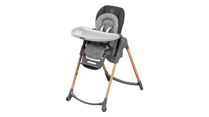 Maxi-Cosi Minla Essential Graphite 2 chaise haute bébé - Maxi-Cosi Minla Essential Graphite