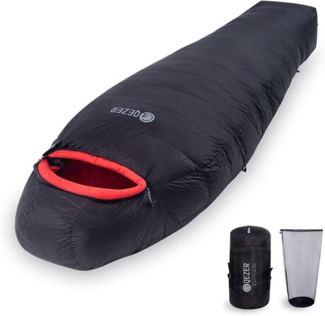 Qezer Down Sleeping Bag 3 sac de couchage grand froid - Qezer Down Sleeping Bag