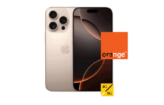 Apple iPhone 16 Pro avec forfait Orange 200 Go 5G