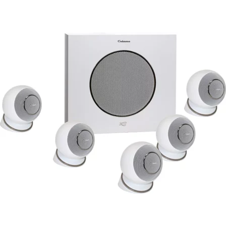 Cabasse Eole 4 blanc 2 home cinéma - Cabasse Eole 4 blanc