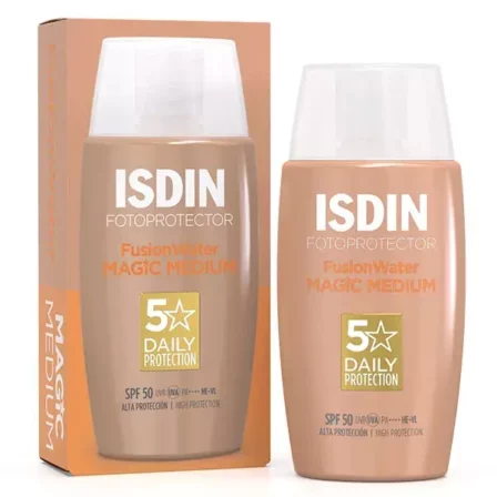 ISDIN Fotoprotector Fusion Magic Medium SPF50 2 crème solaire teintée - ISDIN Fotoprotector Fusion Magic Medium SPF50