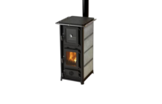poêle à bois avec four - MBS Olympia Pierre Ollaire 12,2 kW