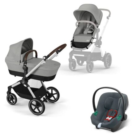 Cybex Gold Eos Lux Cosy Aton B2 4 poussette trio - Cybex Gold Eos Lux Cosy Aton B2