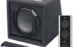 caisson de basse amplifié voiture - Alpine SWE-815